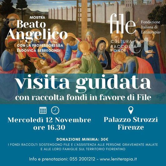 Biglietto per la visita guidata alla mostra su Beato Angelico (Palazzo Strozzi Firenze)